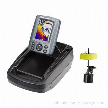 3.5-inch 18-bit TFT V320 x H240 Portable Sonar Sounder with 8 x AA Batteries